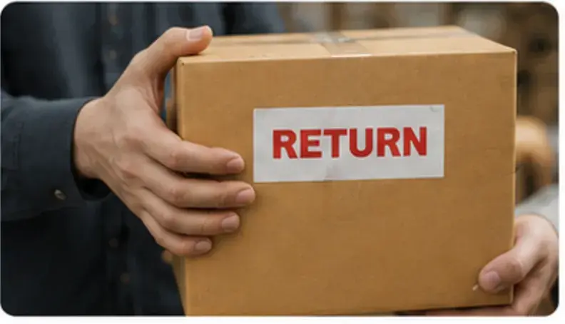 Paket dengan label RETURN