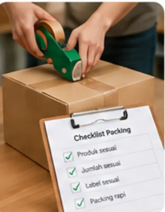 Checklist packing